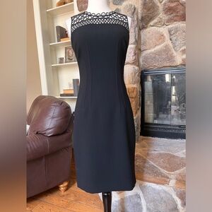 Élie Tahari Kingsly Black Lace Dress Size 0